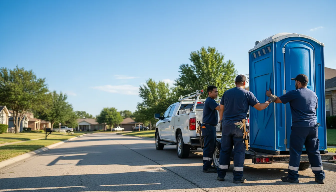 Portable Toilet Rental in Custar, OH near me